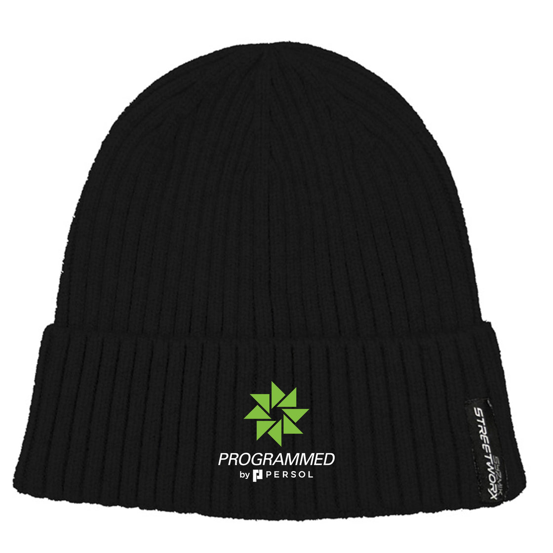 UNISEX STREETWORX BEANIE - BLACK