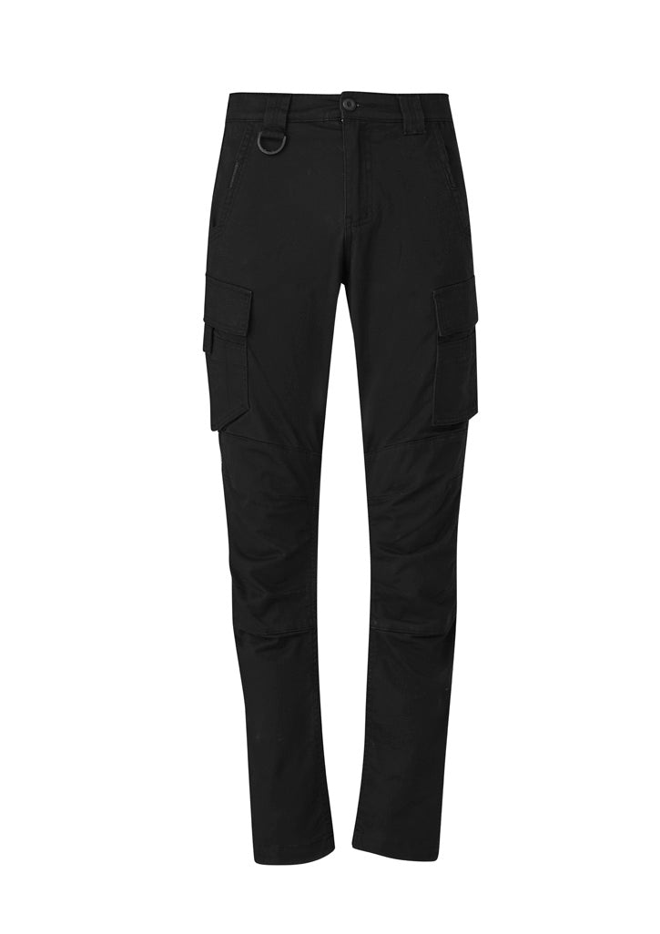 MENS STREETWORX CURVED CARGO PANT - BLACK