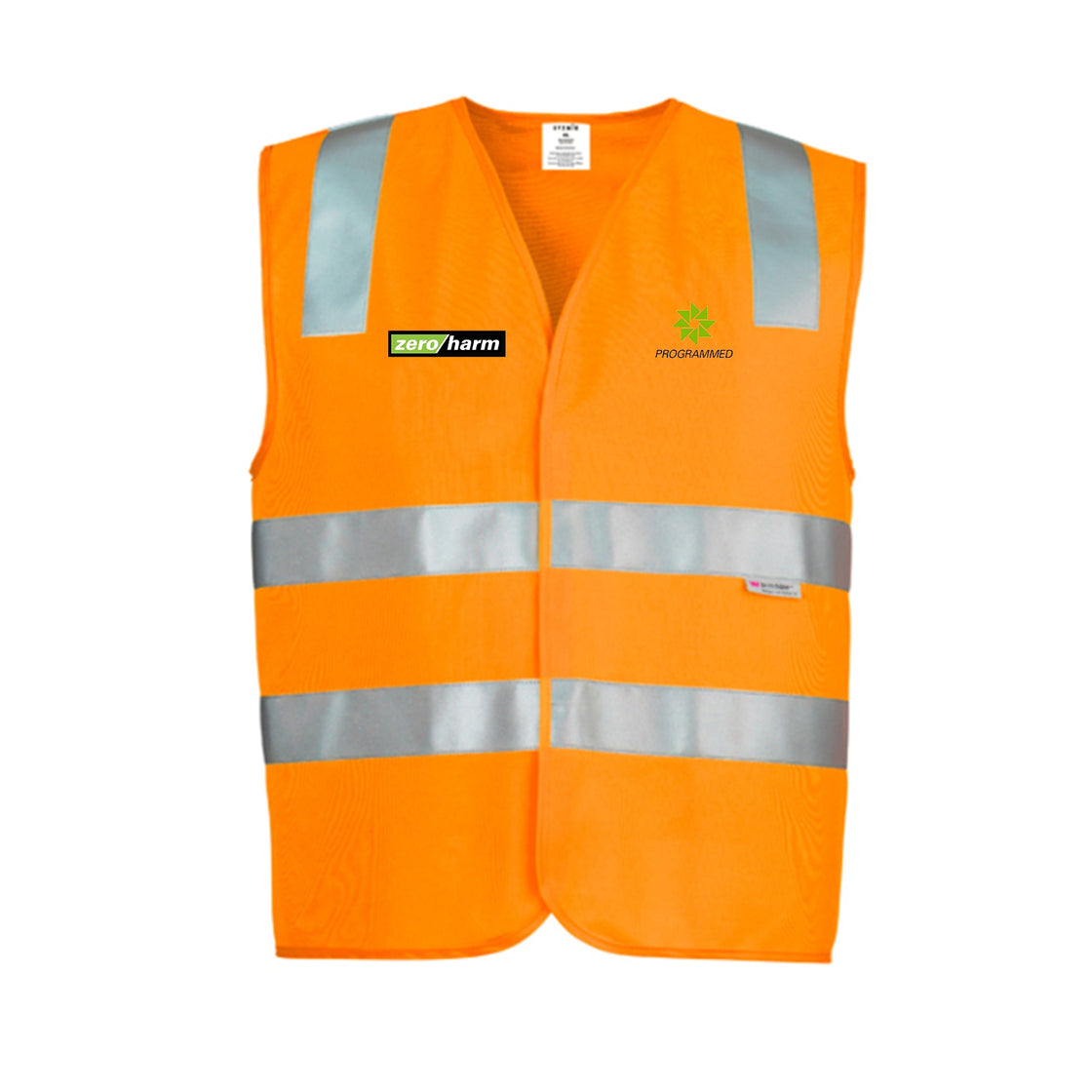 UNISEX HI VIS BASIC VEST - ORANGE