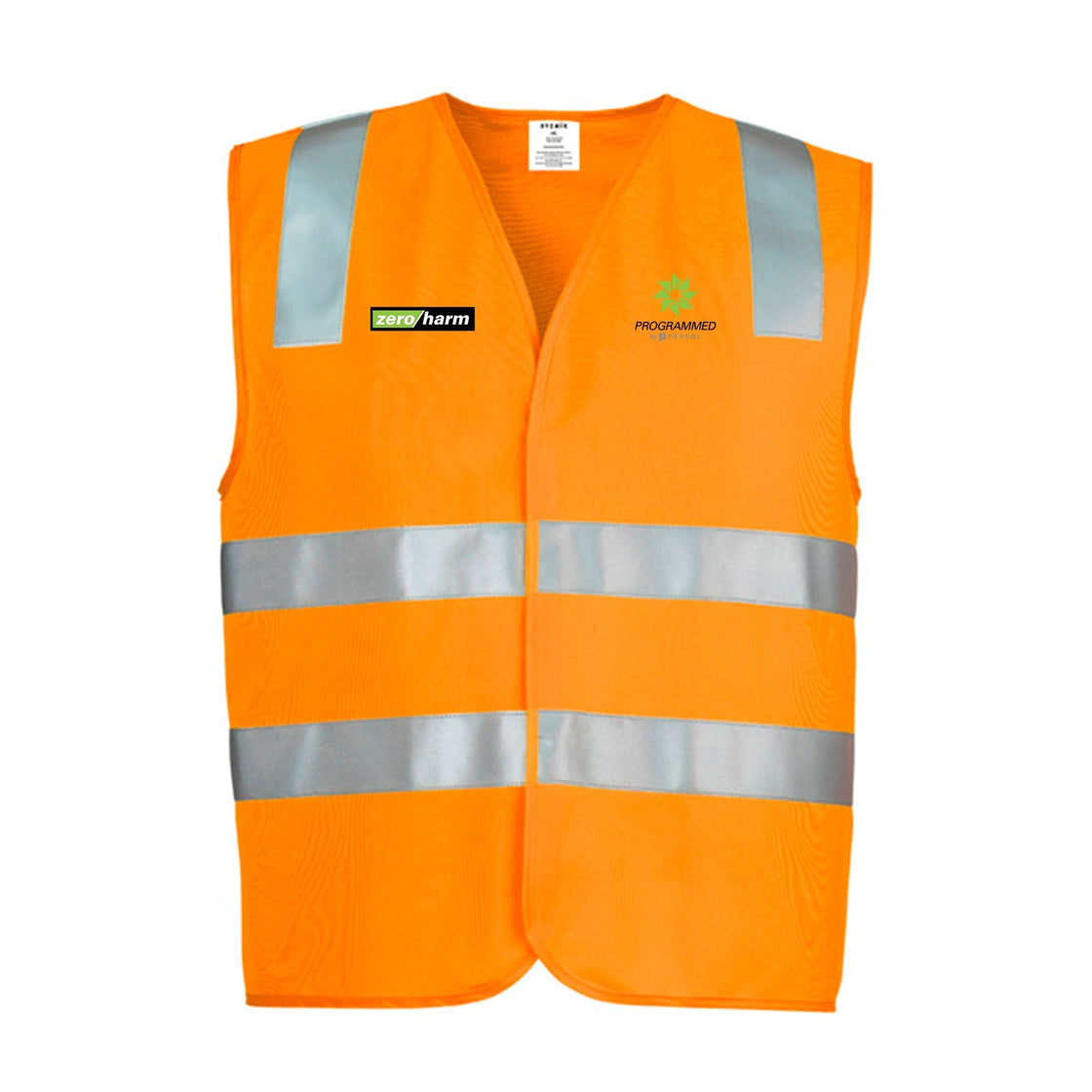 UNISEX HI VIS BASIC VEST - ORANGE