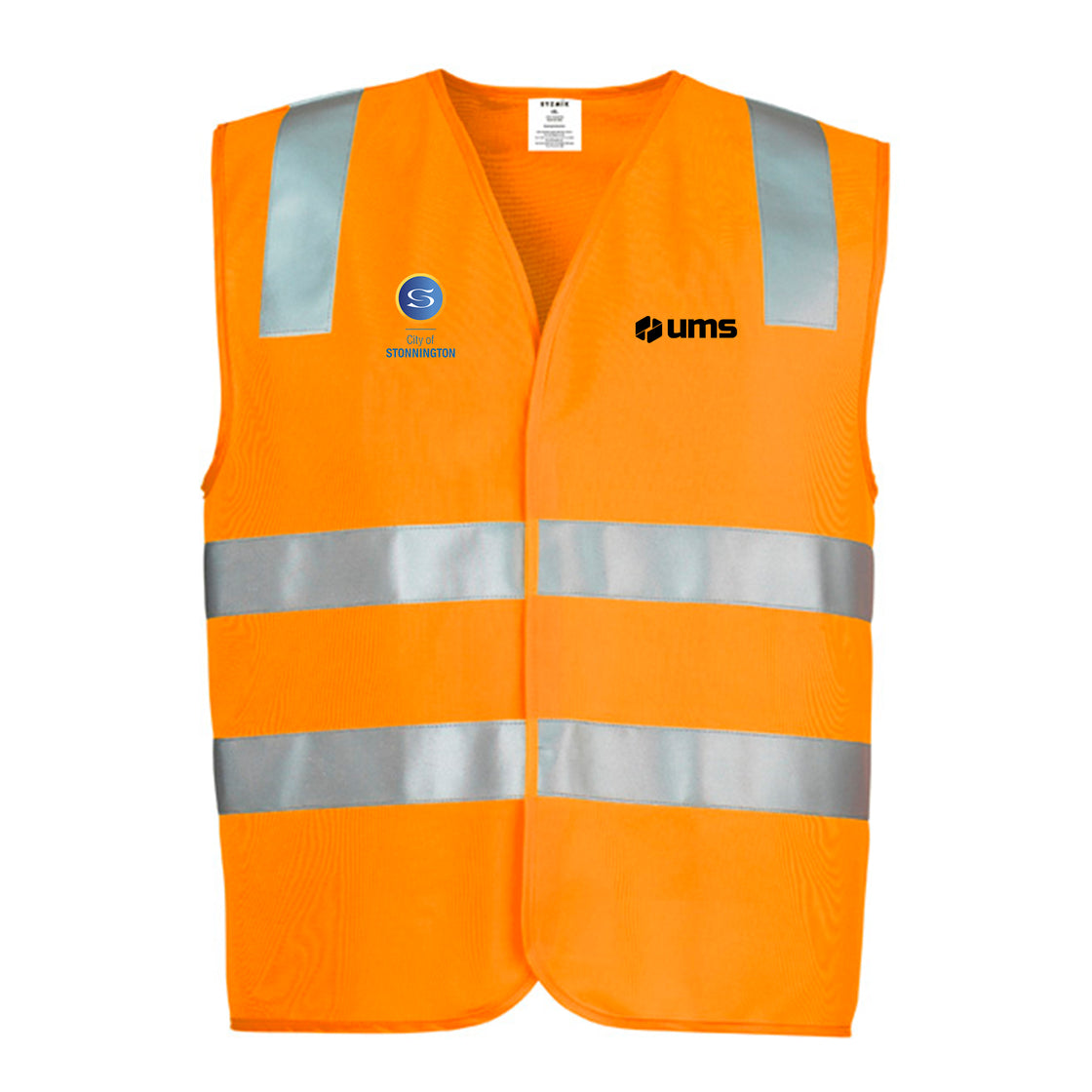 UNISEX HI VIS BASIC VEST - ORANGE