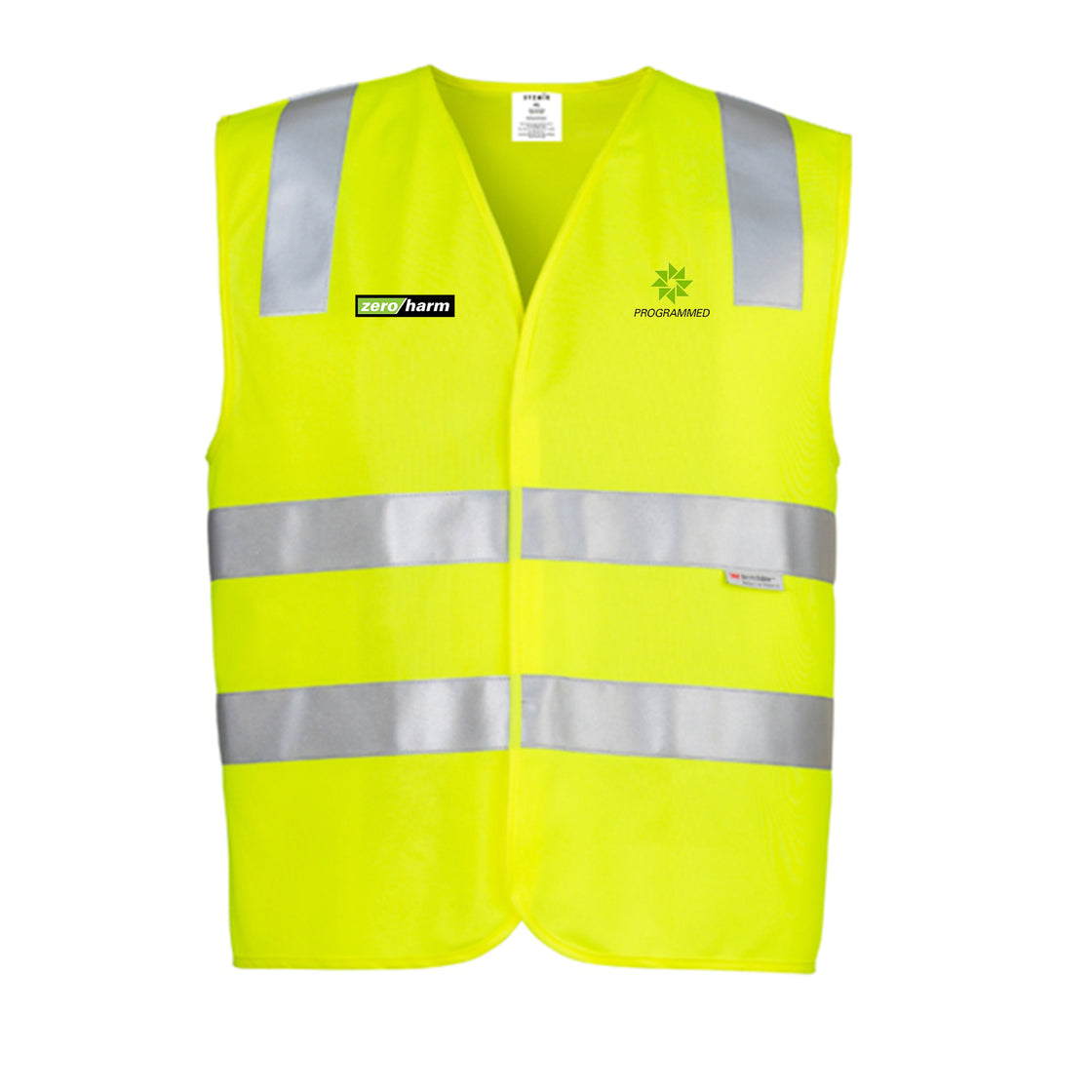 UNISEX HI VIS BASIC VEST - YELLOW