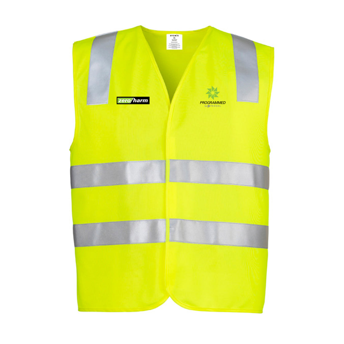 UNISEX HI VIS BASIC VEST - YELLOW