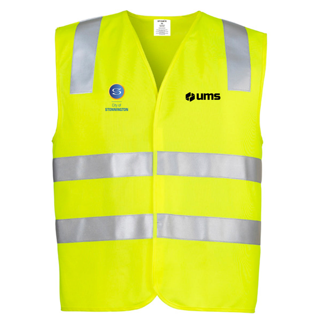 UNISEX HI VIS BASIC VEST - YELLOW