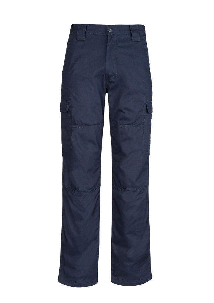 MENS MID-WEIGHT DRILL CARGO PANT - REGULAR - NAVY