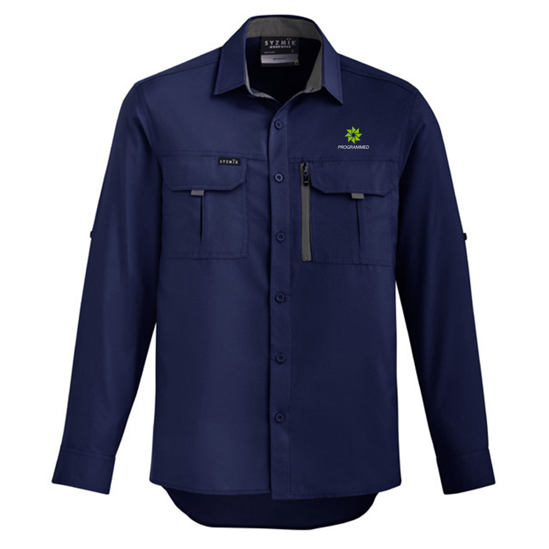 MENS OUTDOOR L/S SHIRT - NAVY