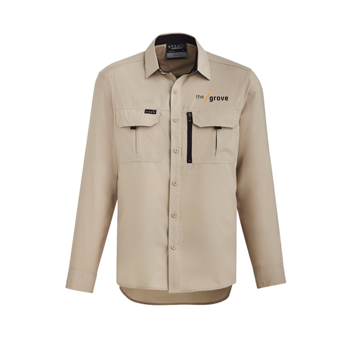 MENS OUTDOOR L/S SHIRT - SAND