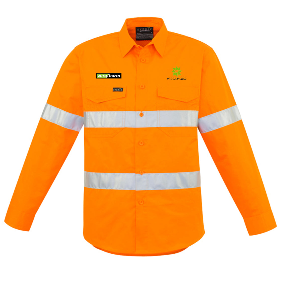 MENS HI VIS SHIRT - ORANGE