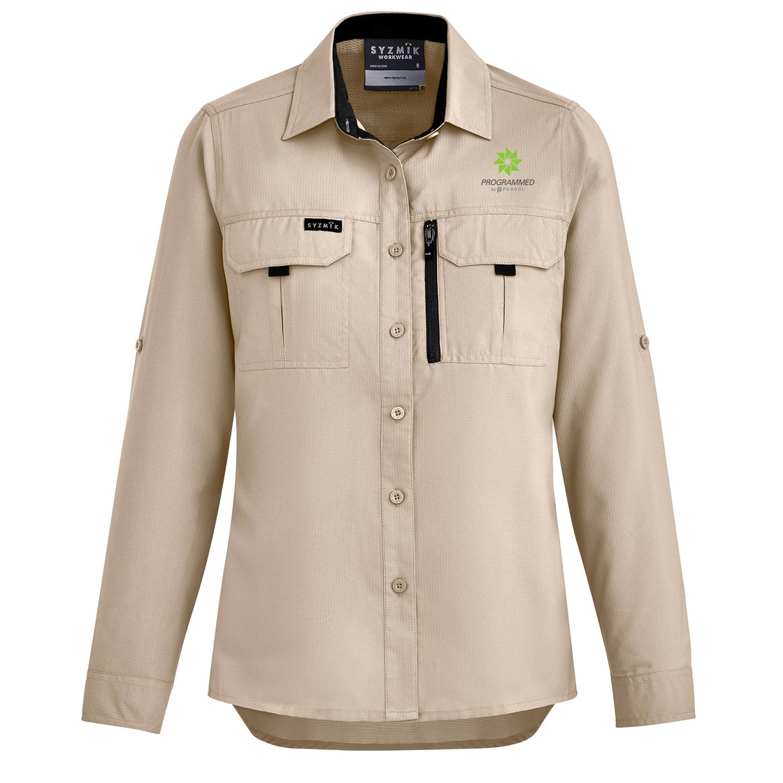 WOMENS OUTDOOR LONG SLEEVE SHIRT - SAND