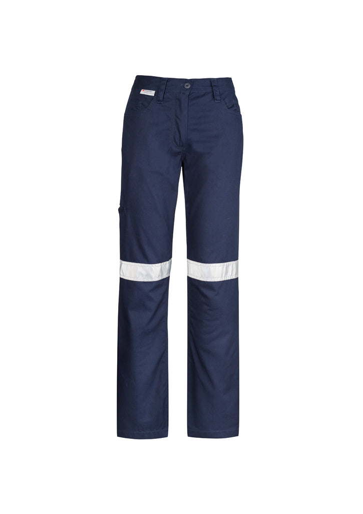 WOMENS TAPED UTILITY PANT - NAVY