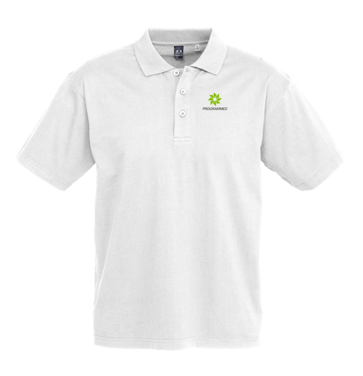 MENS ICE POLO - WHITE