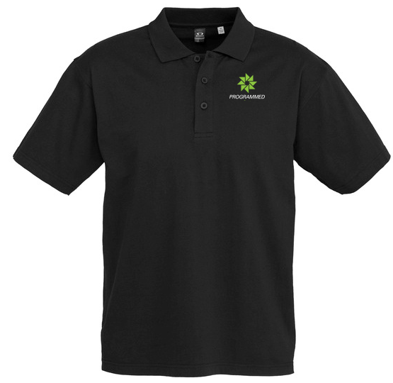 MENS ICE POLO - BLACK