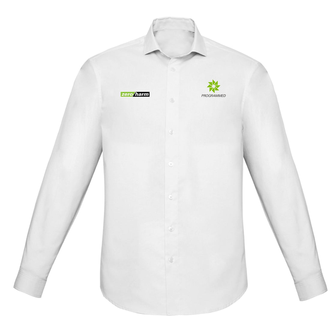 CHARLIE LONG SLEEVE SHIRT - WHITE