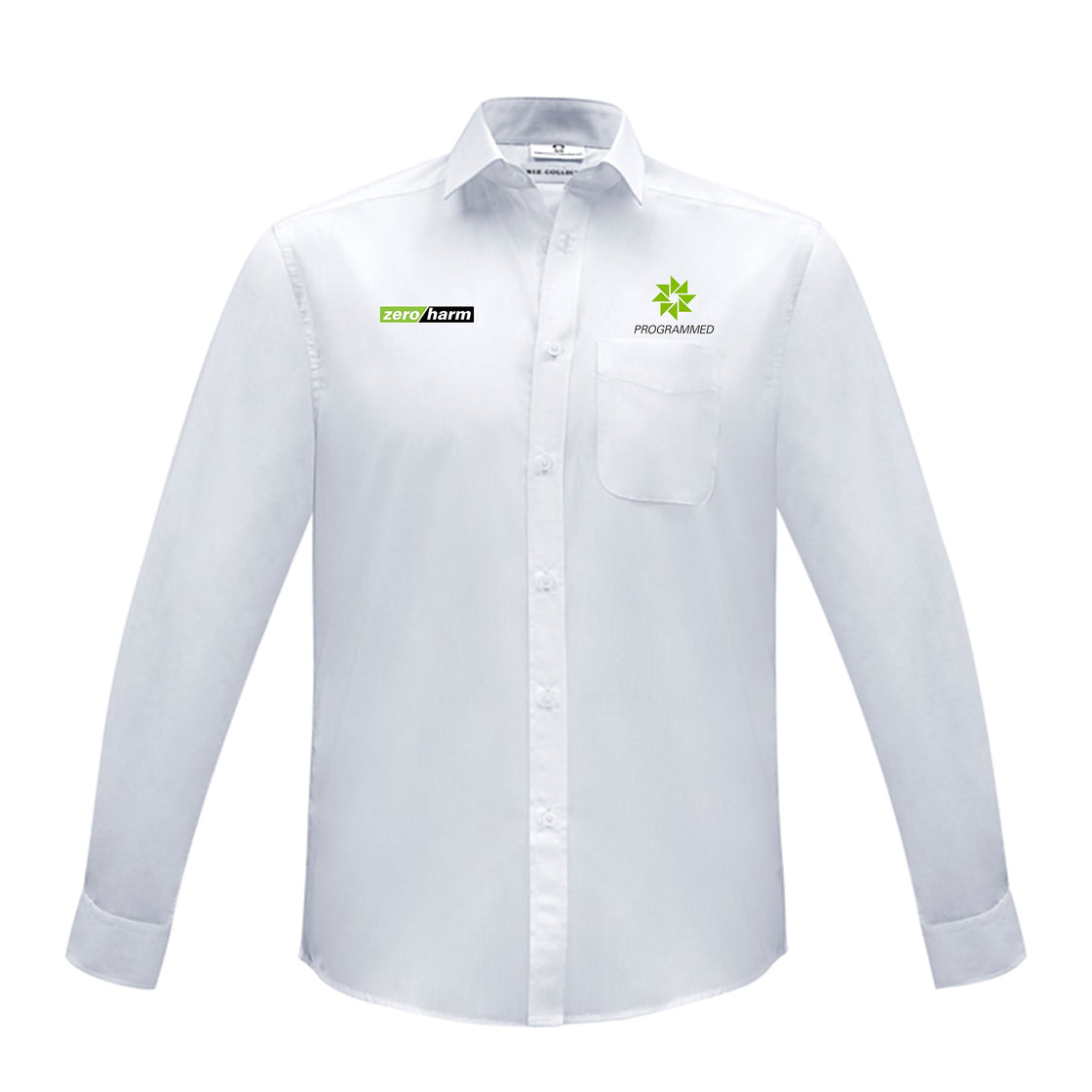 MENS EURO L/S SHIRT - WHITE