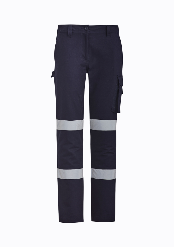 WOMENS BIO MOTION TAPED PANT - NAVY